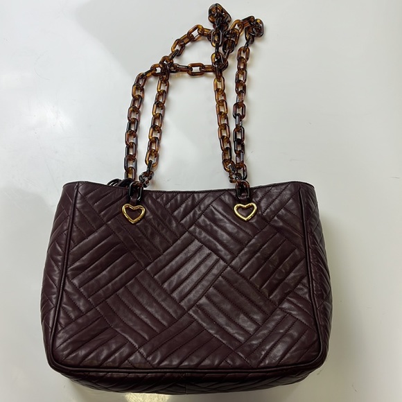 Sepcoeur wine color shoulder bag A4-18 - Picture 2 of 3